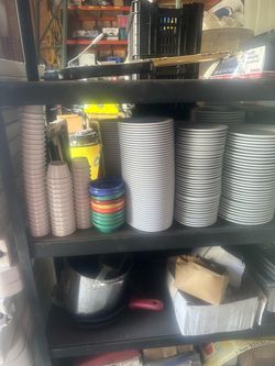 Commercial Restaurant Plates, Cups & Serving Ware – Large Lot Price: $225 OBO