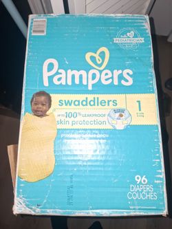 PAMPERS SIZE 1 $20