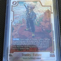 Trunks : Future - SB02-010 (Alternate Art) - Manga Booster 02 (SB02)