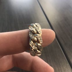  Custom Cuban Link Ring