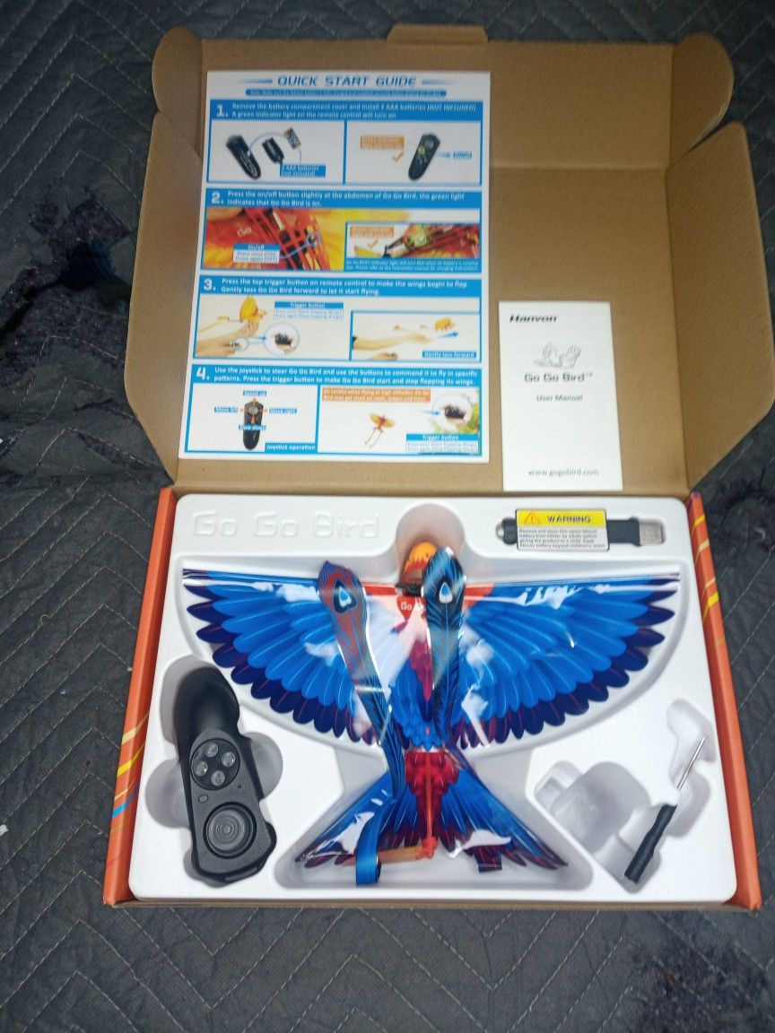 Go Go Bird Fly Like A Real Bird