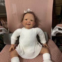 Waltraud Hanl Realistic Baby Doll 20” Tall