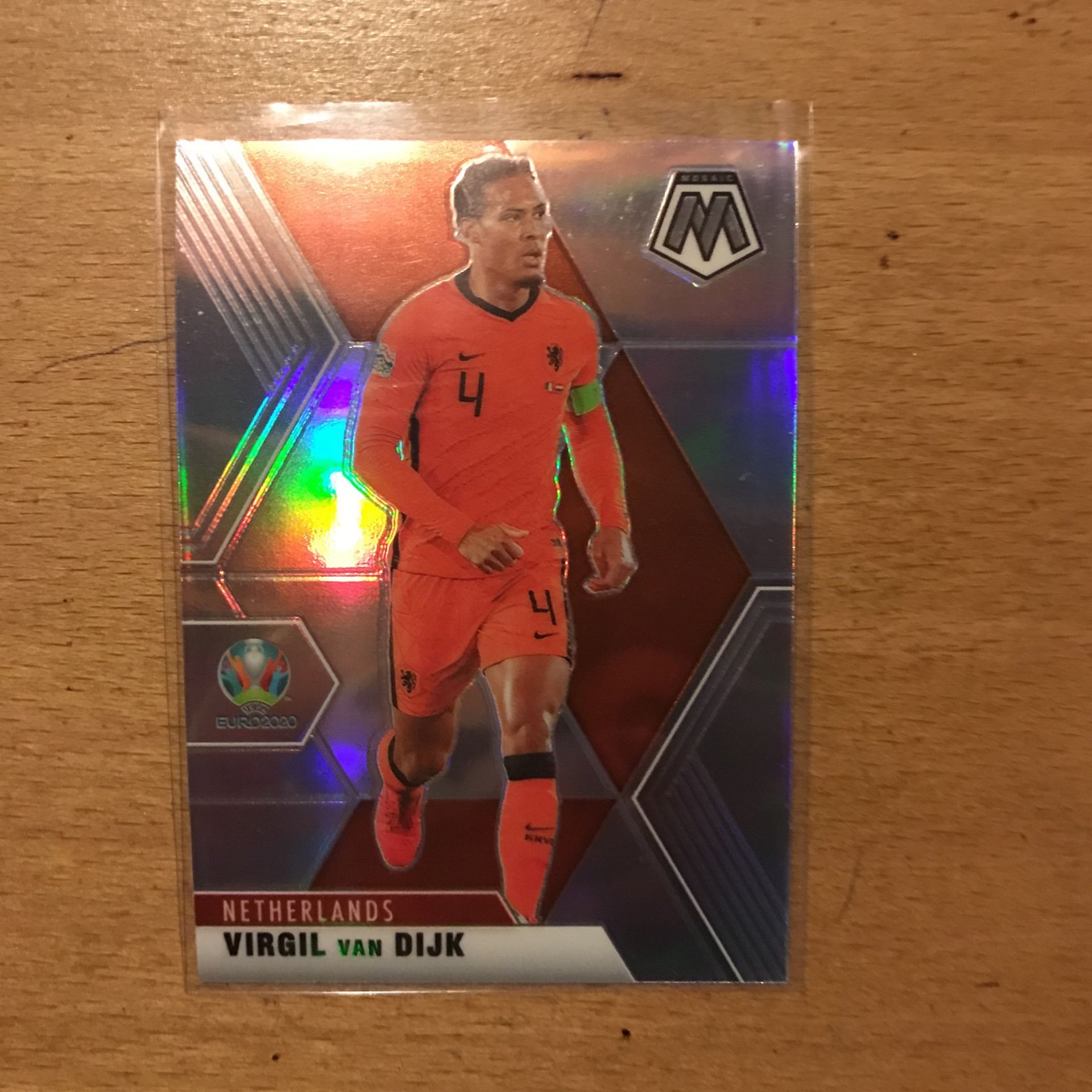 VIRGIL VAN DIJK SILVER MOSAIC CARD