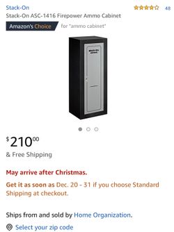 Stack on safety cabinet