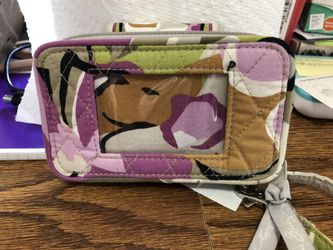 Phone billfold wristlet