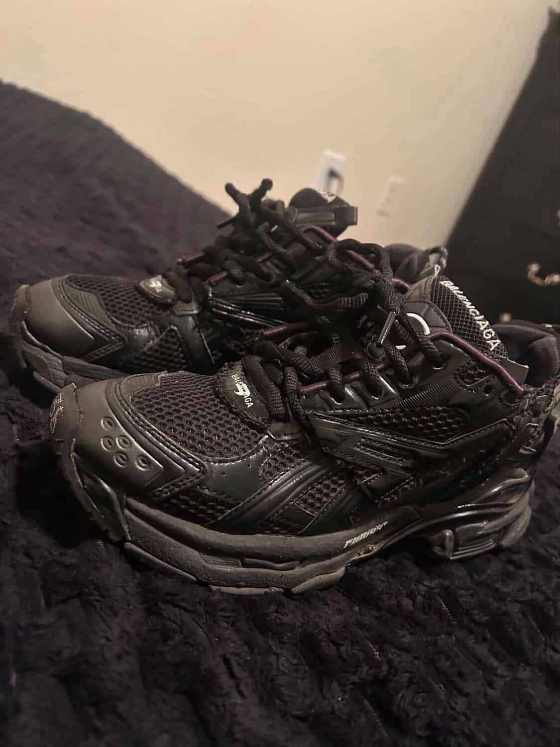 Black Balenciaga Runners