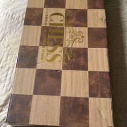 Hand Crafted Solid Wood Chess Set