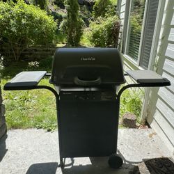 Charbroil Quickset Barbeque Grill (Black) and Propane Tank