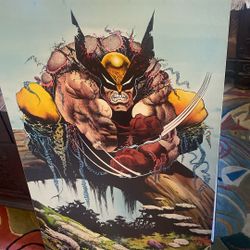 Fantastic RARE Wolverine by Sam Kieth 