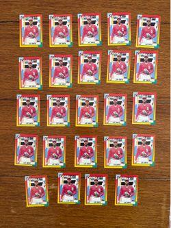 1990 Topps Traded #118T Lee Smith - lot of 24 cards Hall of Famer