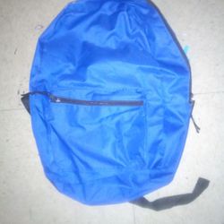 Blue Kids Bookbag 