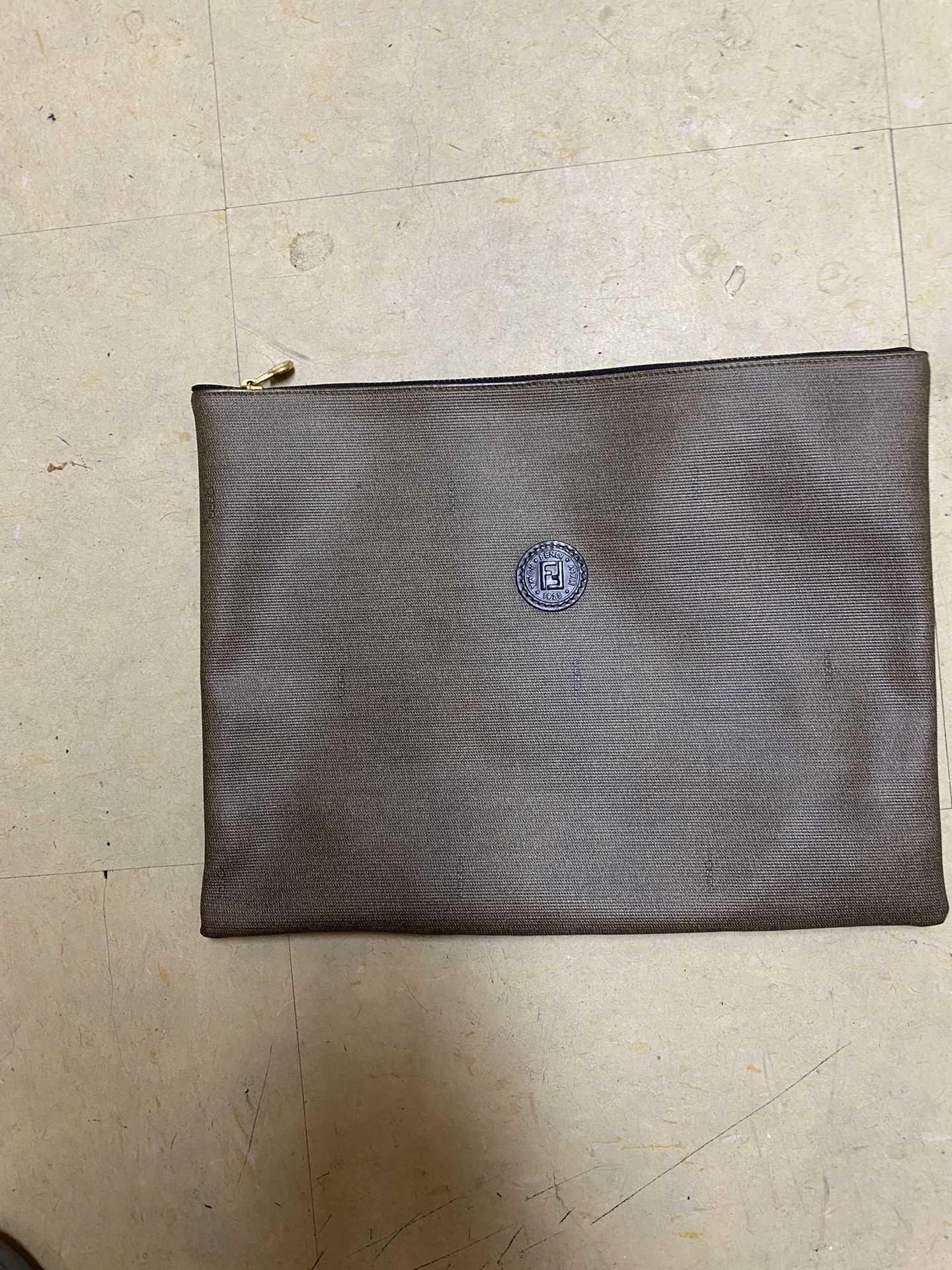 Vintage Fendi Clutch Bag 