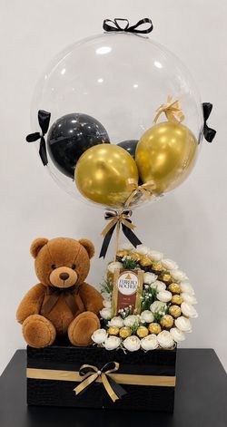 Fathers day and birthday gift basket