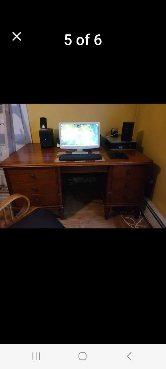 Solid Wood Desk