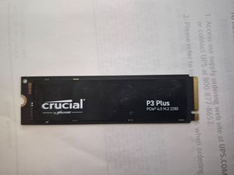 Crucial P3 Plus NVMe 1TB SSD