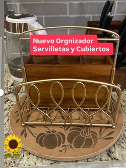 Organizador De Servilletas y cucharas Tenedores Nueva Línea $75.00 Especial Princess House Ventas Finales