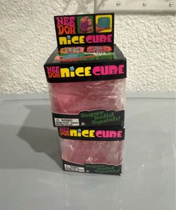 pink cube squishy