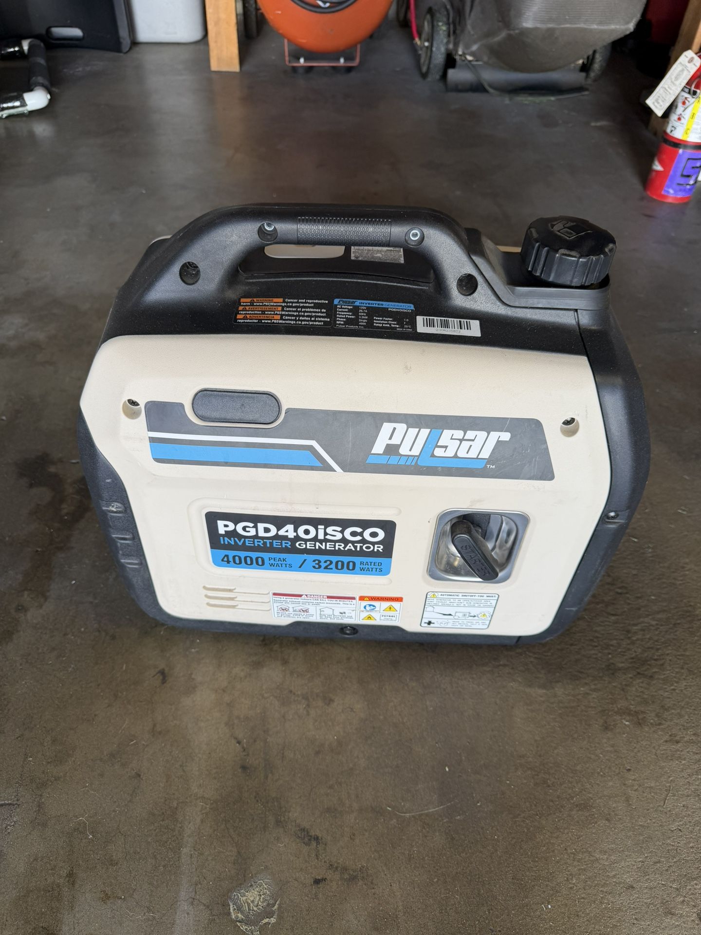 Pulsar Gas Generator