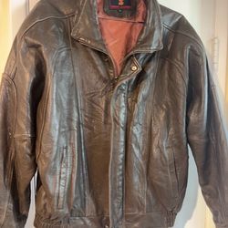 Leather jacket