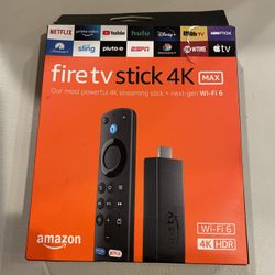Amazon Fire TV Stick 4K MAX