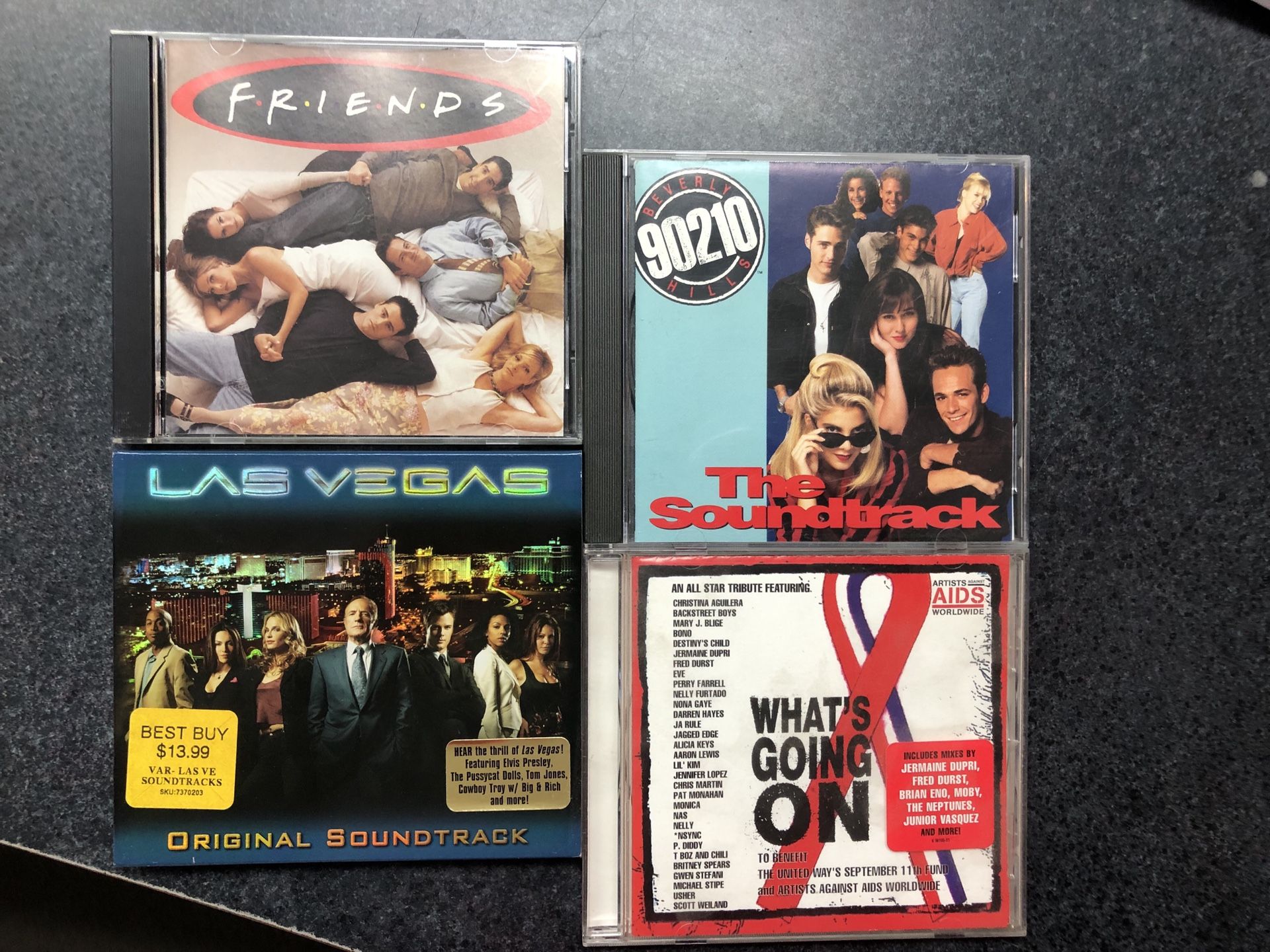 Various TV show Soundtracks - titles as pictured