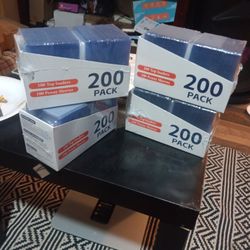 200 Pack Top Loaders & Penny Sleeves