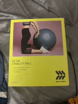 Yoga ball - all in Motion yoga stability ball