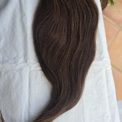 Human Hair Halo Extension 18"