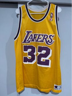 Magic Johnson Los Angeles Lakers champion jersey size 48/XL