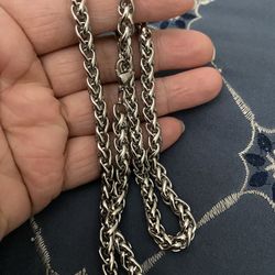 Men’s Fashion Stainless Steel Chain Necklace 20 In $32 