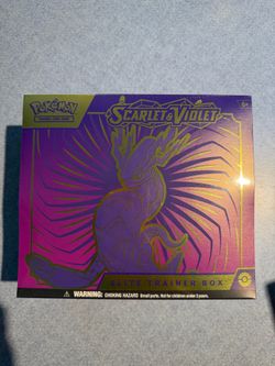 Pokémon Cards Scarlet and Violet etb