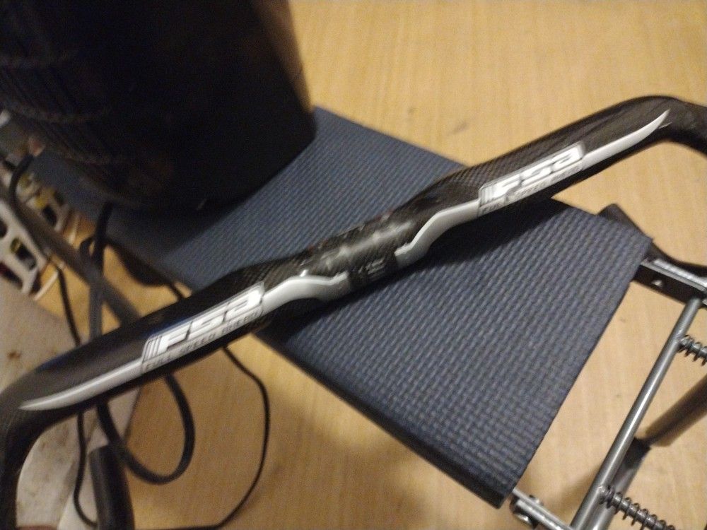 Full Carbon Full Speed Ahead Drop Bars And Alpha Q AME Forks Are