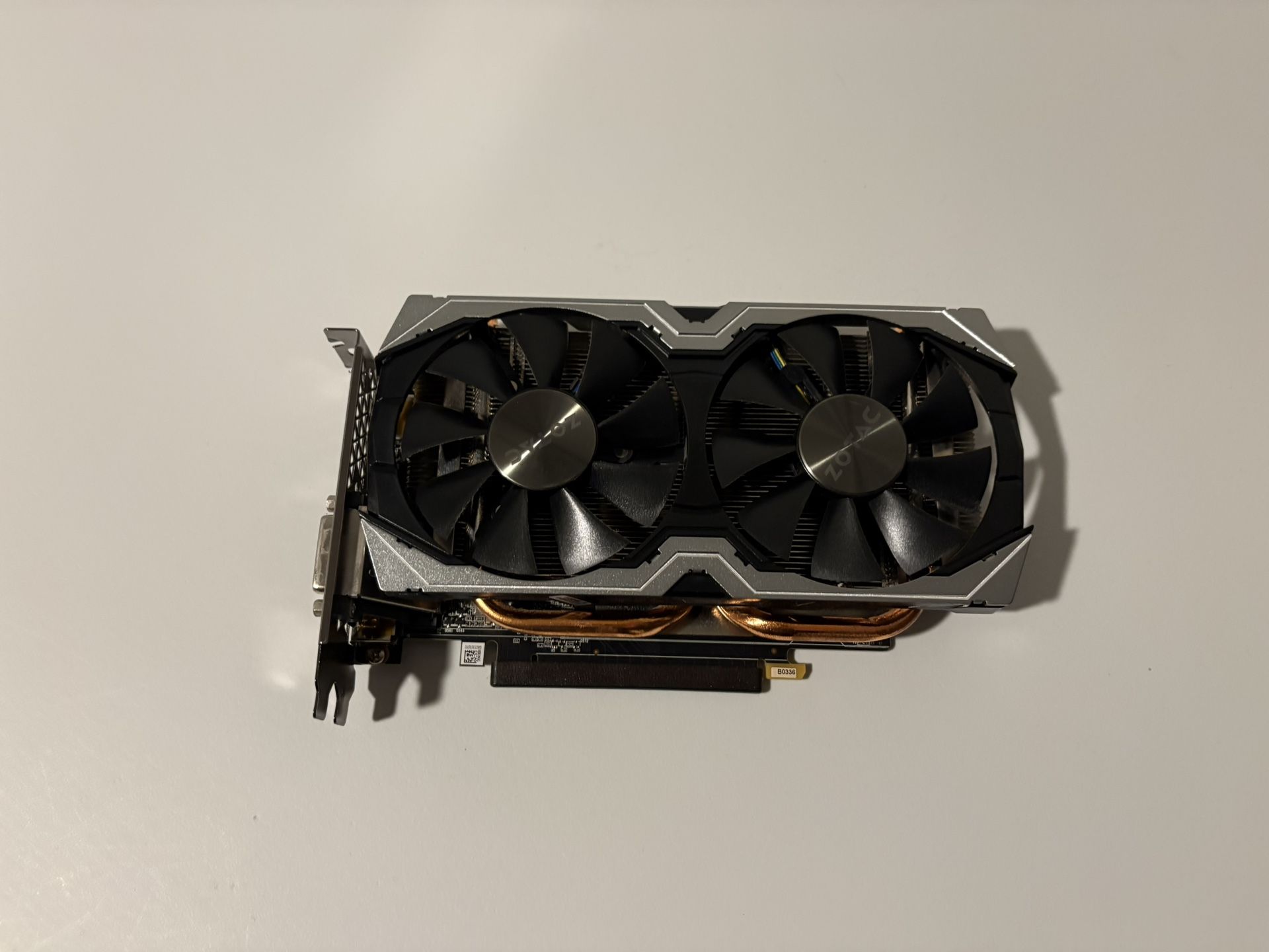 ZOTAC NVIDIA GeForce GTX 1060 AMP! Edition 6GB GDDR5 GPU