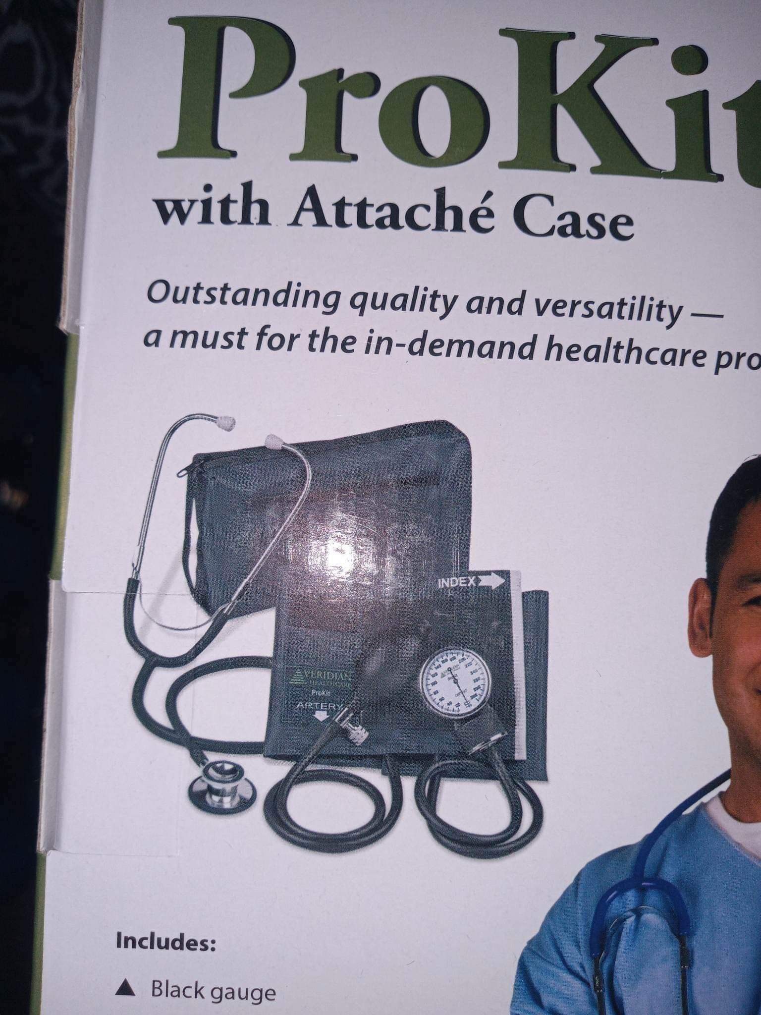 Pro Kit Aneroid Sphygmomanometer With Dual Head Scope -Turlock