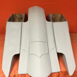 Harley Davidson 6″ Trendsetter Extended Saddlebag Fender Kit – Dual Cut Outs Lids / 2014 – 2023