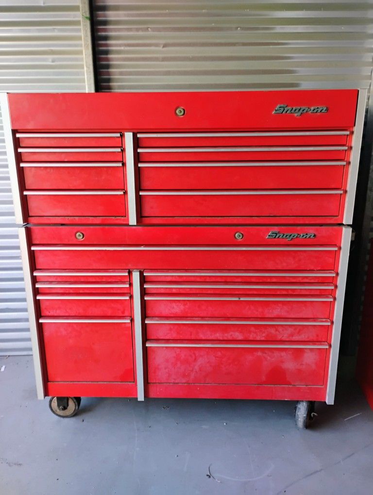 Snap On Toolbox Top Bottom And Side Cabinet 