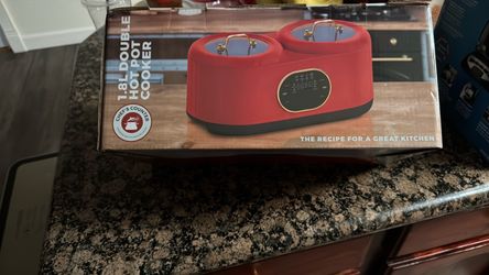 Double hot pot cooker