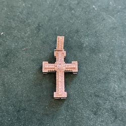 Diamond Cross Pendant 