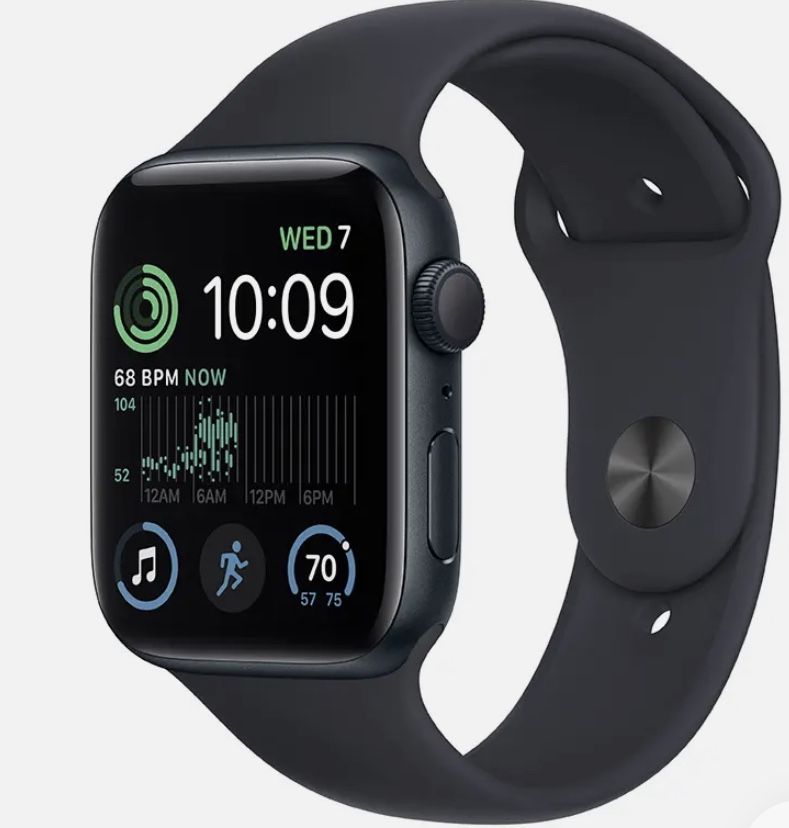 Apple Watch Se Gen 2 44mm Black With Gps