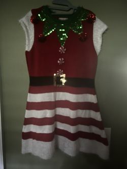 Sequined Christmas Dress