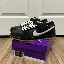 Nike Sb Dunk Low (Black Gum 2025) New Ds 11.5