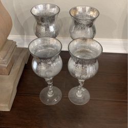Decorative Glass Candle Holders