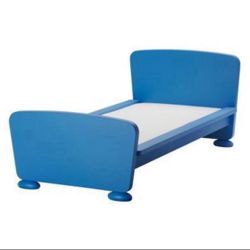 FREE IKEA Kids Bed with Mattress – Blue (Pick Up in Lynnwood)