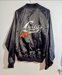 Men's West Ark Cruisin Satin Bomber Jacket Large