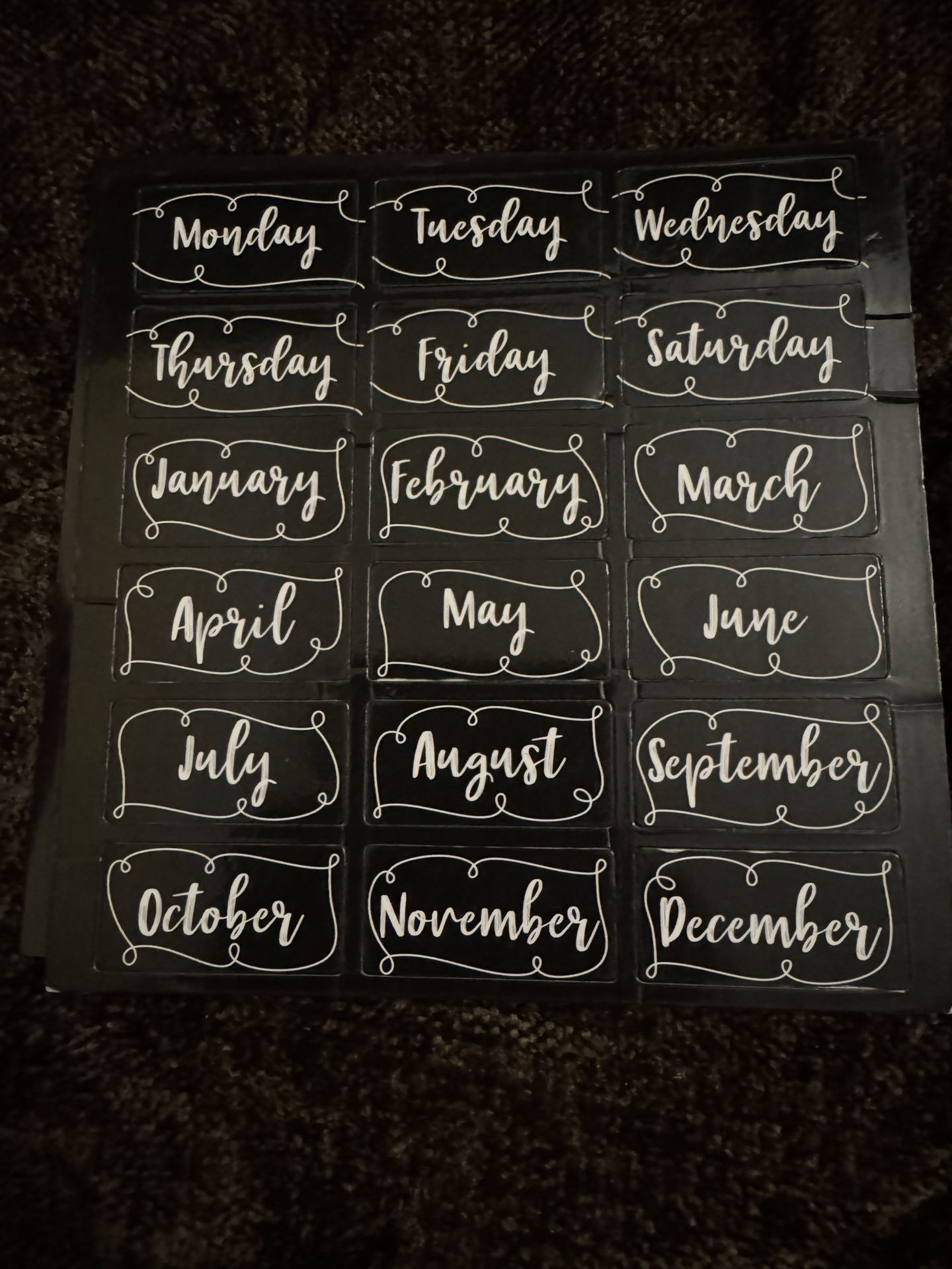Calendar Magnets