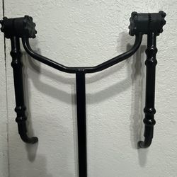 Heavy Duty Two Bike Rack for car w/ 1.25 or 2 in hitch.