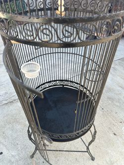 Antique birdcage