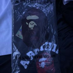 A Bathing Ape Black/Red Camo 