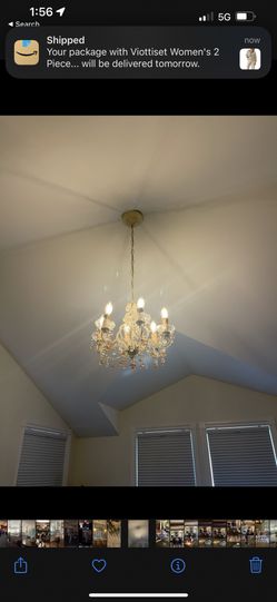 Vintage Chandelier (working)