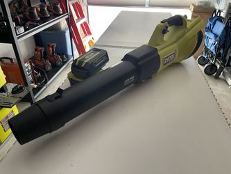 40V 120 MPH 550 CFM Cordless Battery Leaf Blower With 4.0 Ah Battery and Charger